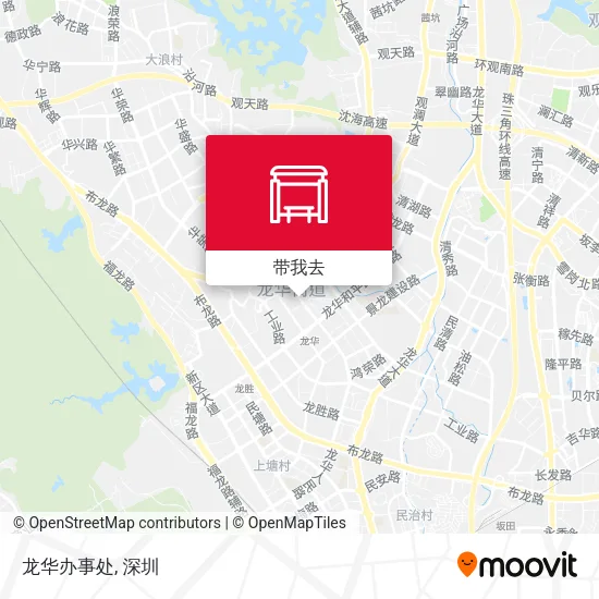 龙华办事处地图