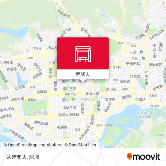 武警支队地图
