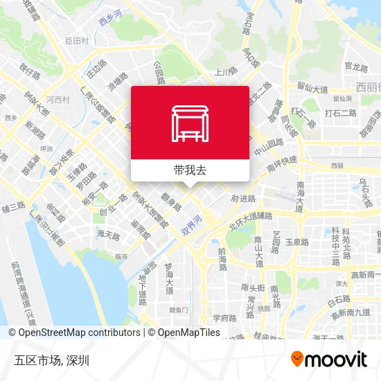 五区市场地图