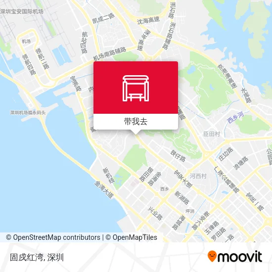 固戍红湾地图