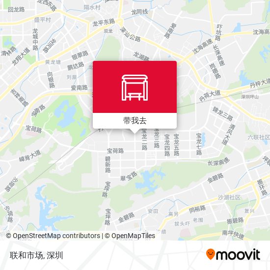 联和市场地图