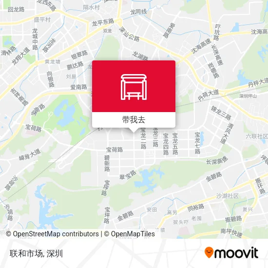 联和市场地图