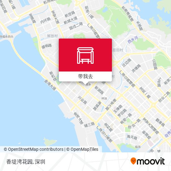 香堤湾花园地图