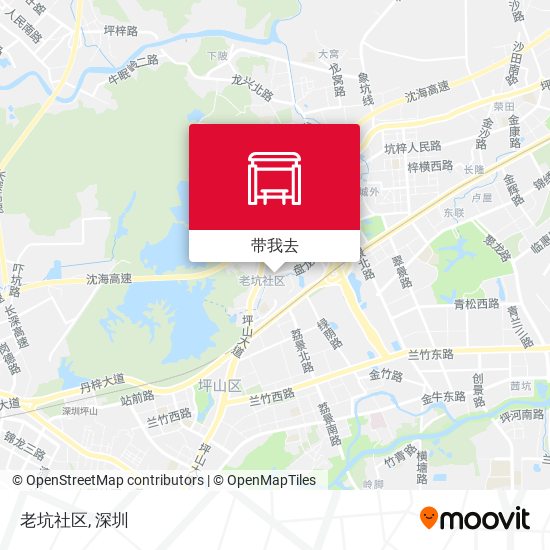 老坑社区地图