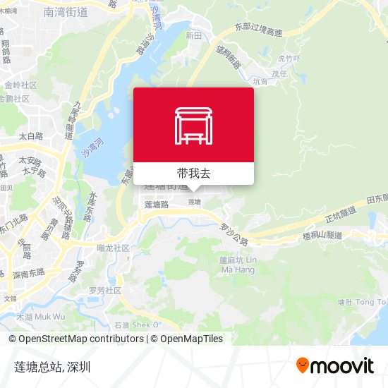 莲塘总站地图