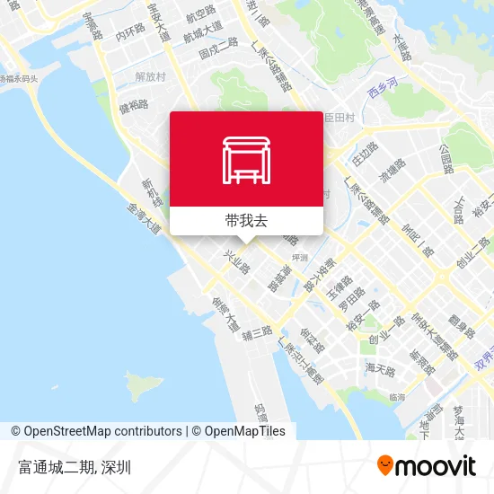 富通城二期地图