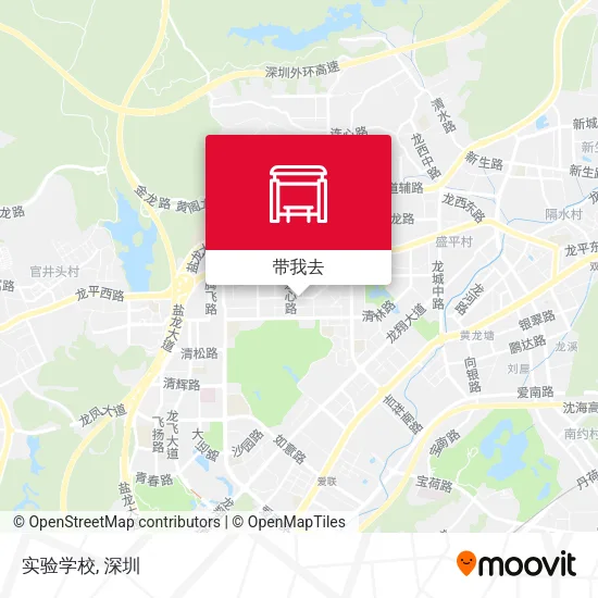 实验学校地图