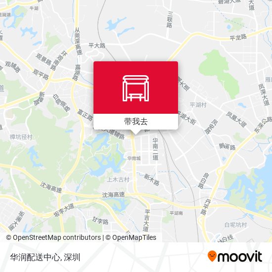 华润配送中心地图