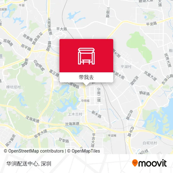 华润配送中心地图
