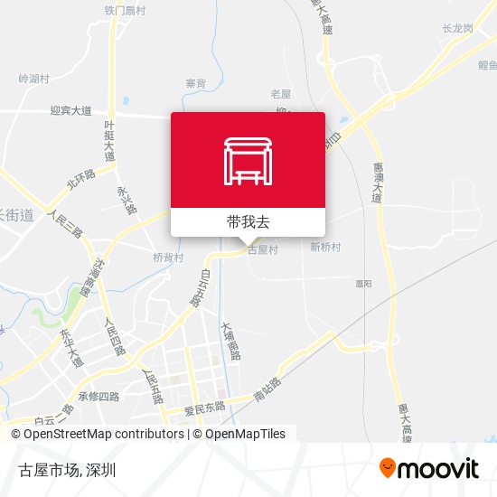 古屋市场地图