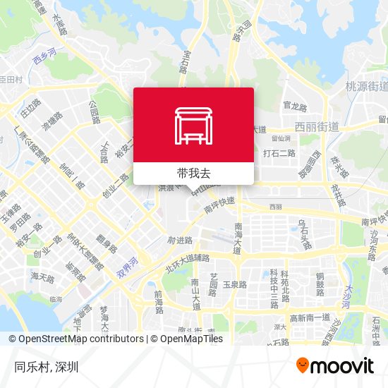 同乐村地图