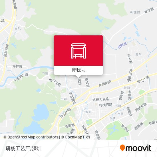 研杨工艺厂地图