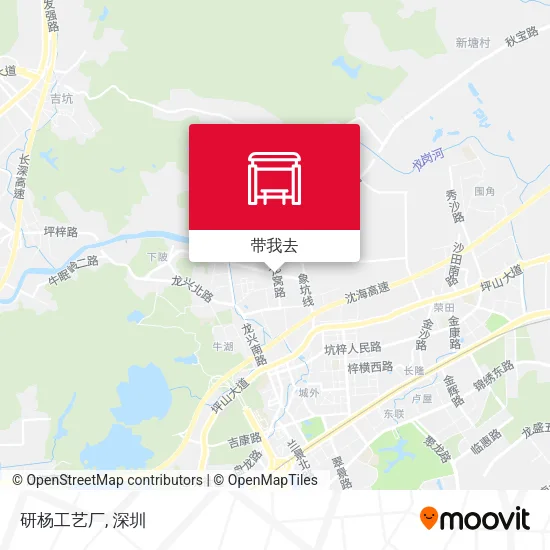 研杨工艺厂地图
