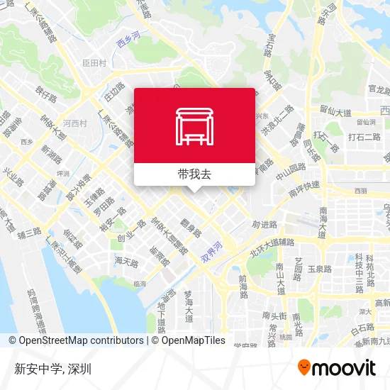 新安中学地图