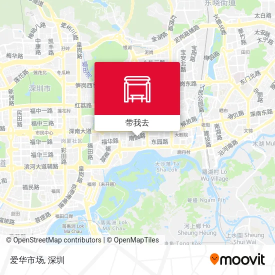 爱华市场地图