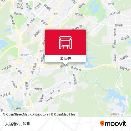 大福老村地图