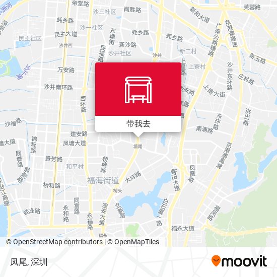 凤尾地图