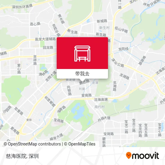 慈海医院地图
