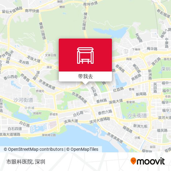 市眼科医院地图