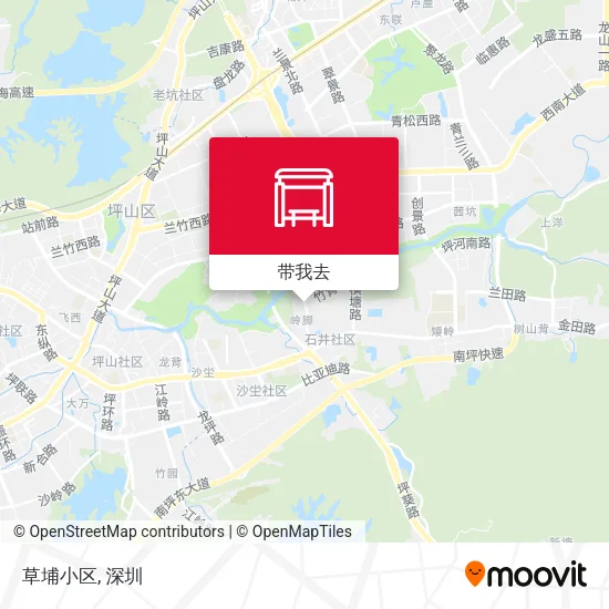 草埔小区地图