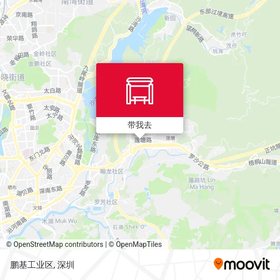 鹏基工业区地图
