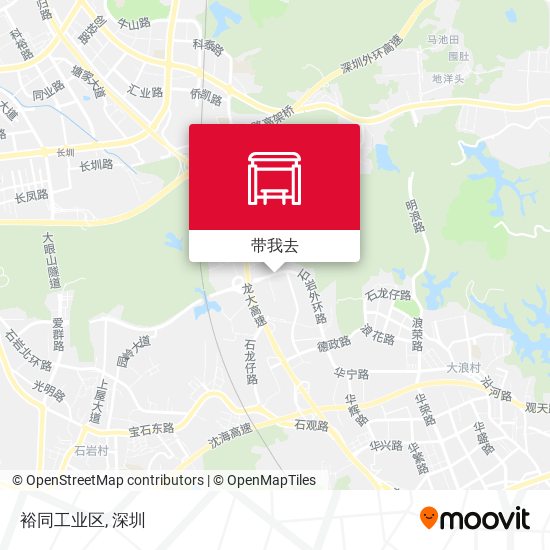 裕同工业区地图