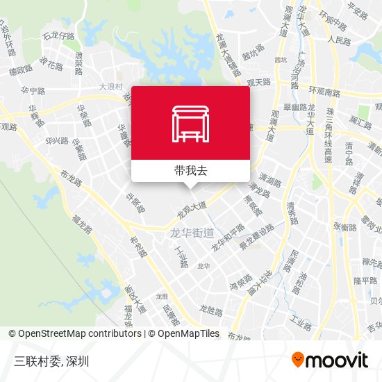 三联村委地图