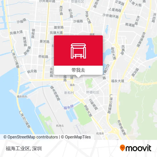 福海工业区地图