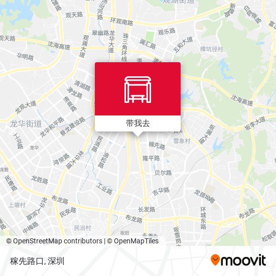 稼先路口地图