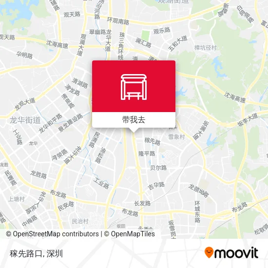 稼先路口地图