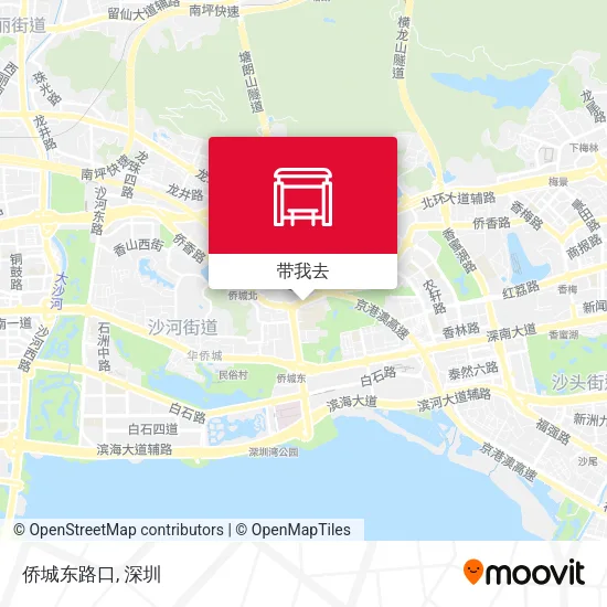 侨城东路口地图