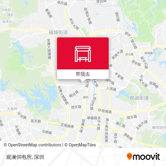 观澜供电所地图
