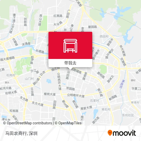 马田农商行地图