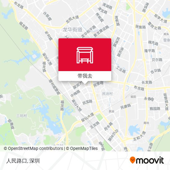 人民路口地图