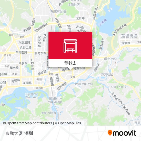 京鹏大厦地图