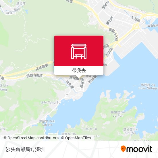 沙头角邮局1地图