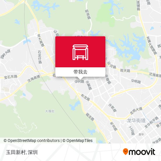 玉田新村地图