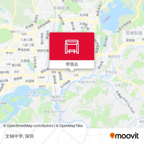 文锦中学地图