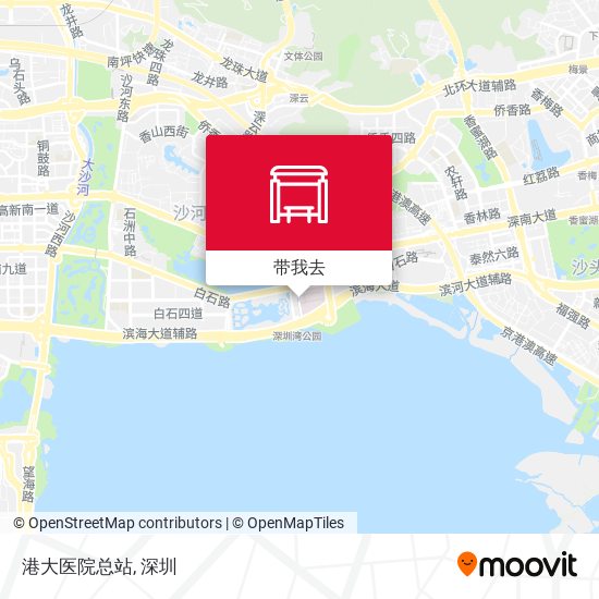 港大医院总站地图