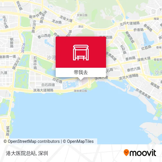 港大医院总站地图