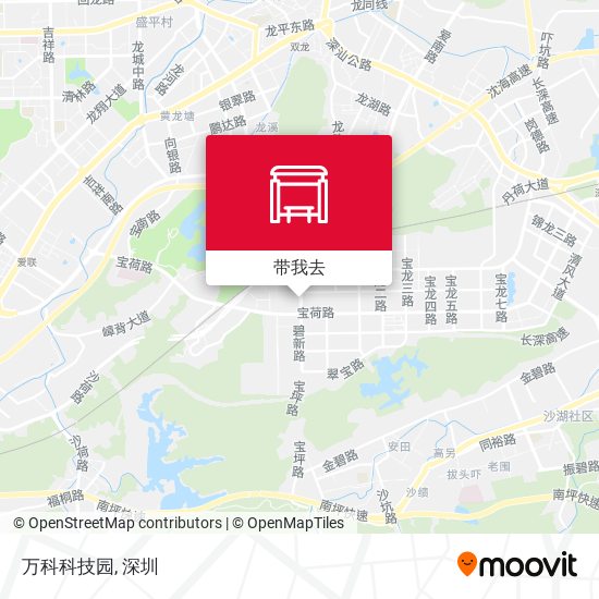 万科科技园地图