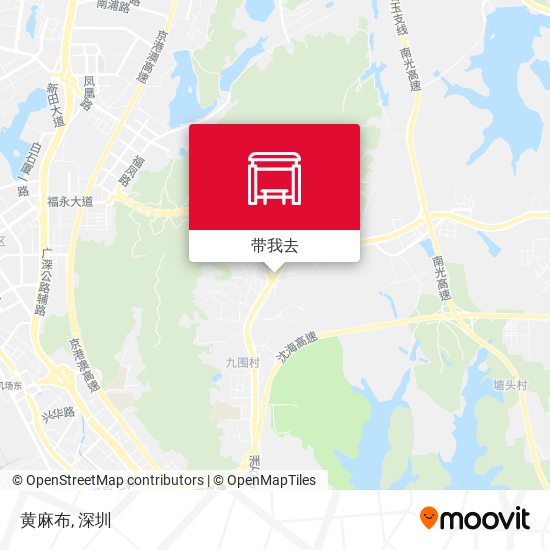 黄麻布地图