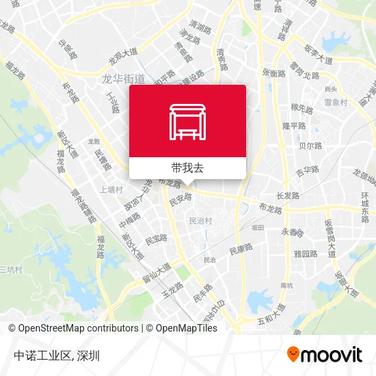 中诺工业区地图
