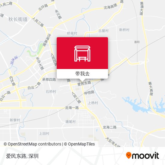 爱民东路地图