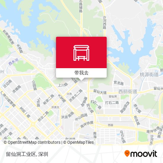 留仙洞工业区地图
