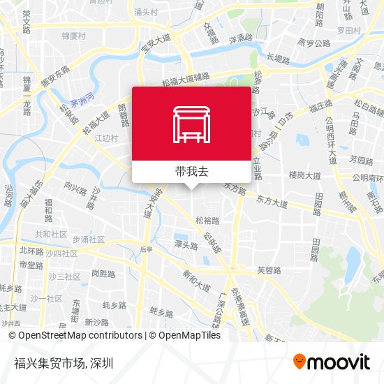 福兴集贸市场地图