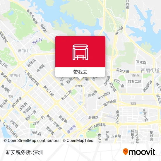 新安税务所地图