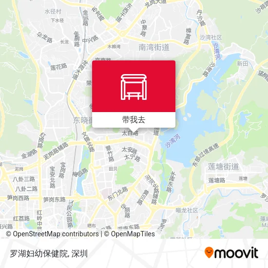 罗湖妇幼保健院地图