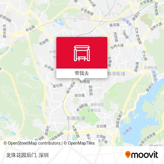 龙珠花园后门地图