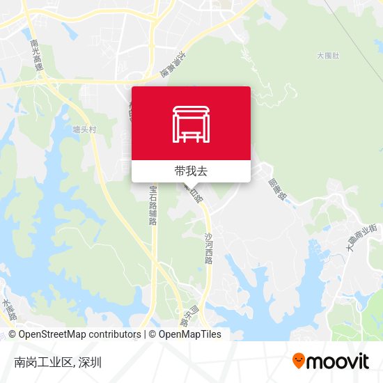 南岗工业区地图